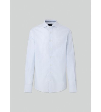 Hackett London Camiseta Mini Cuadros azul