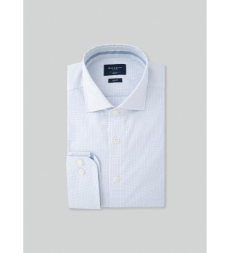 Hackett London T-shirt a quadri mini blu