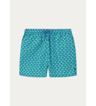 Hackett London Minivisjes groen zwempak