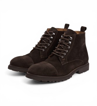 Hackett London Hudson Lederstiefeletten braun