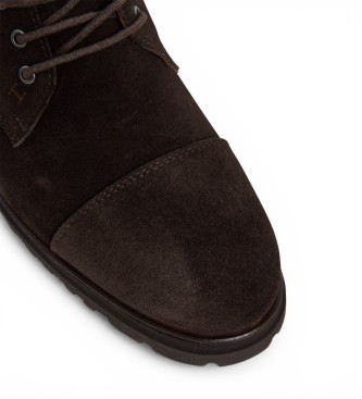 Hackett London Hudson Lederstiefeletten braun