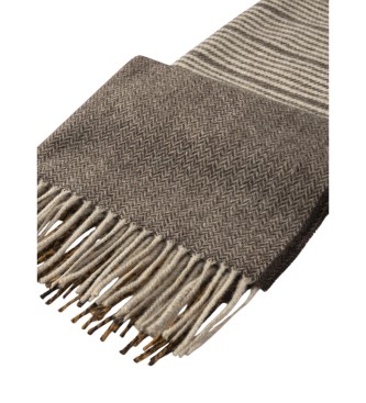 Hackett London Halsduk Multi beige