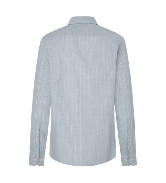 Hackett London Multi Stripe Shirt Grey