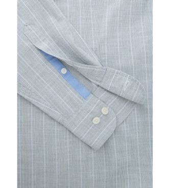 Hackett London Multi Stripe Shirt Grey