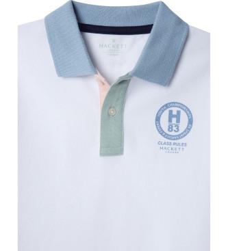 Hackett London Plo de corte clssico branco