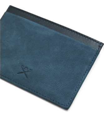 Hackett London Porta carte Mzar nero, blu