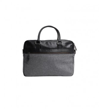Hackett London Mzarr gray briefcase