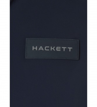 Hackett London Giacca softshell HS blu navy
