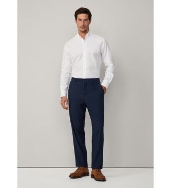 Hackett London Koszula oxford slim fit biała