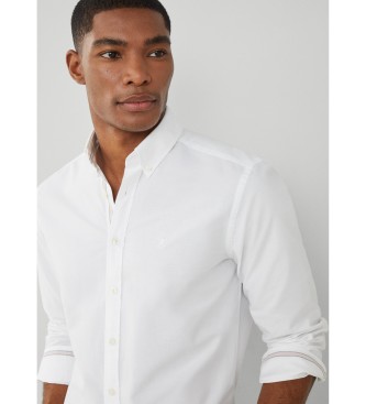 Hackett London Oxford-skjorte Eng Stripe Hvid
