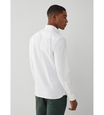 Hackett London Camisa Oxford Eng Stripe Branco