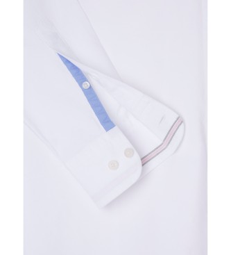 Hackett London Camisa Oxford Eng Stripe Blanco