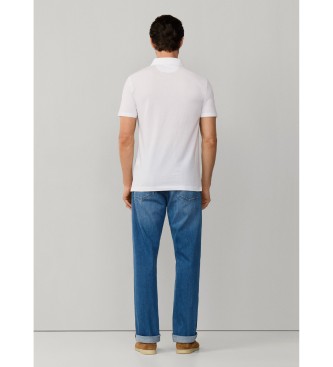 Hackett London Polo Oxford pique branco