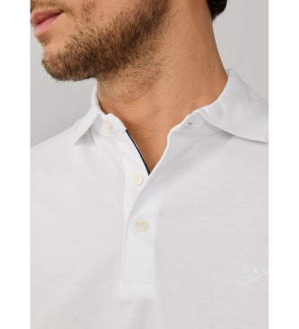 Hackett London Polo Oxford pique branco