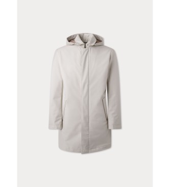 Hackett London Jakna Mac iz belo-rumene barve
