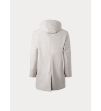 Hackett London Jakna Mac iz belo-rumene barve