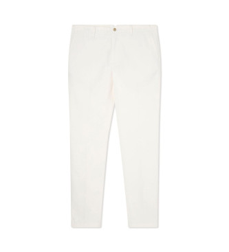 Hackett London Pantalon Calvaire blanc
