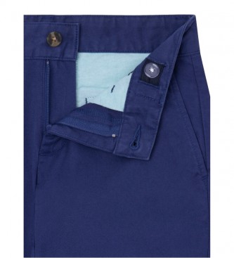 Hackett London Calas Chino Marinha Clssica