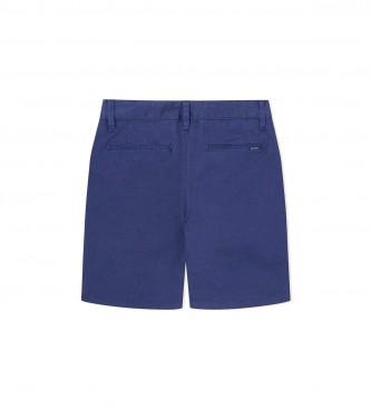 Hackett London Pantaloni chino corti blu navy