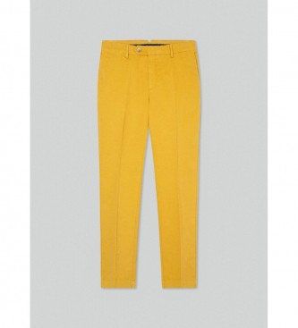 Hackett London Pantaln Chino Kensington amarillo