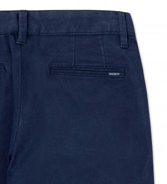Hackett London Pantaloni classici blu scuro