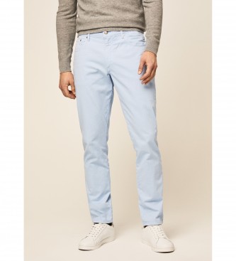 Hackett London Core Trinity Fit Regular Trousers bleu