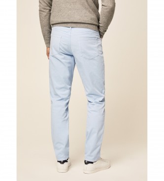 Hackett London Core Trinity Fit Regular Hose blau