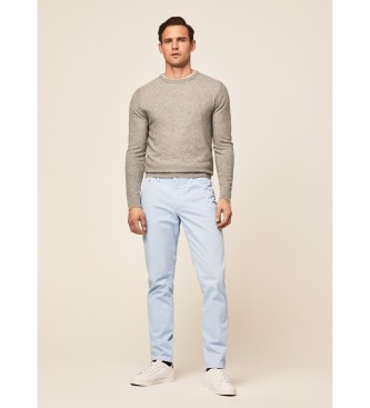 Hackett London Core Trinity Fit Regular Hose blau