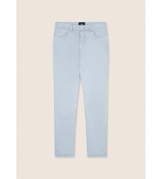 Hackett London Core Trinity Fit Regular Hose blau