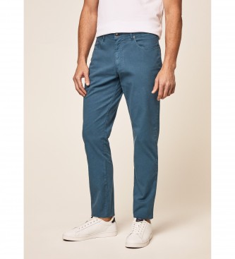 Hackett London Core Trinity Fit Regular Trousers dark blue