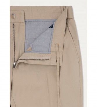Hackett London Drawcord beige trousers