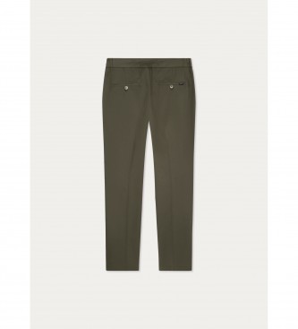 Hackett London Drawcord trousers green