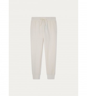 Hackett London Spodnie Essential Jogger w kolorze białym