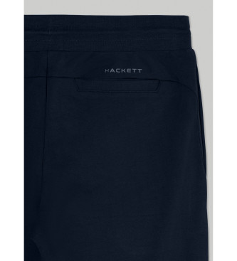 Hackett London Spodnie Jogger Essential w kolorze granatowym