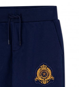 Hackett London Navy Heritage Jogger Trousers