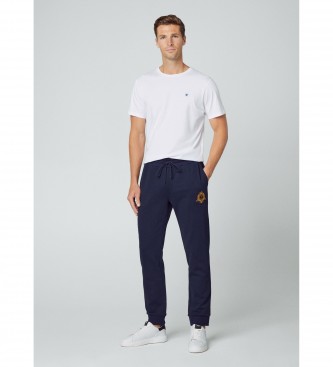 Hackett London Hlače Jogger Heritage navy