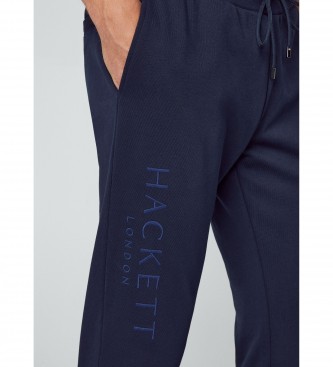 Hackett London Hlače Jogger Heritage navy