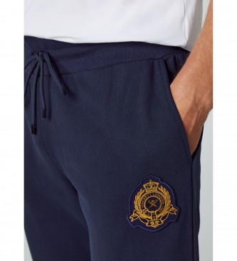 Hackett London Hlače Jogger Heritage navy