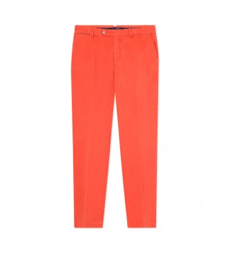 Hackett London Kensington trousers orange