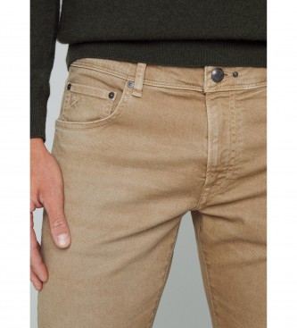Hackett London Pantalon beige pigment