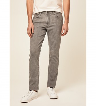 Hackett London Pantaloni Powerflex grigi