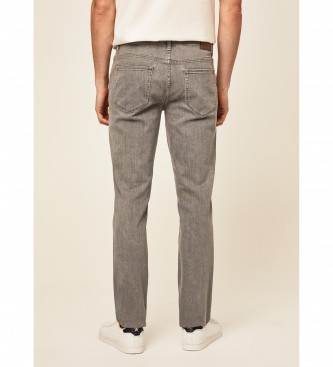 Hackett London Powerflex broek grijs