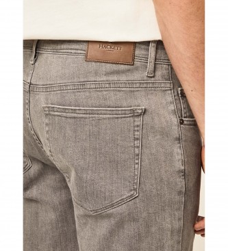 Hackett London Pantaln Powerflex gris