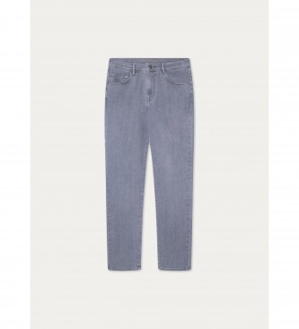 Hackett London Powerflex broek grijs