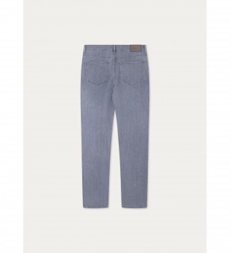 Hackett London Powerflex broek grijs