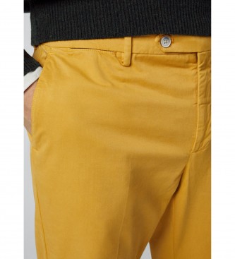 Hackett London Yellow Sanderson trousers