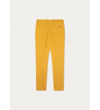 Hackett London Pantaloni Sanderson gialli