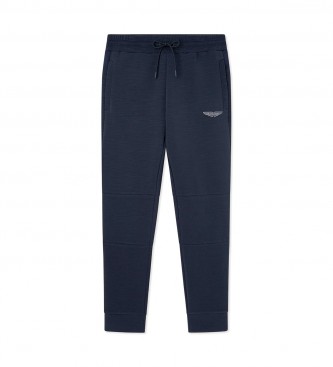 Hackett London Pantaloni blu scuro e tecnici