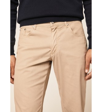 Hackett London Pantalone n 5 Tasche Beige