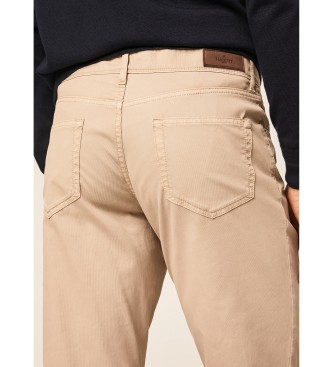 Hackett London 5 Pocket Trousers Beige